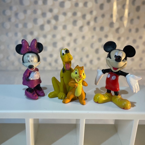 💕3 for $10- Disney Mickey Mouse Vintage Figures - Picture 1 of 5